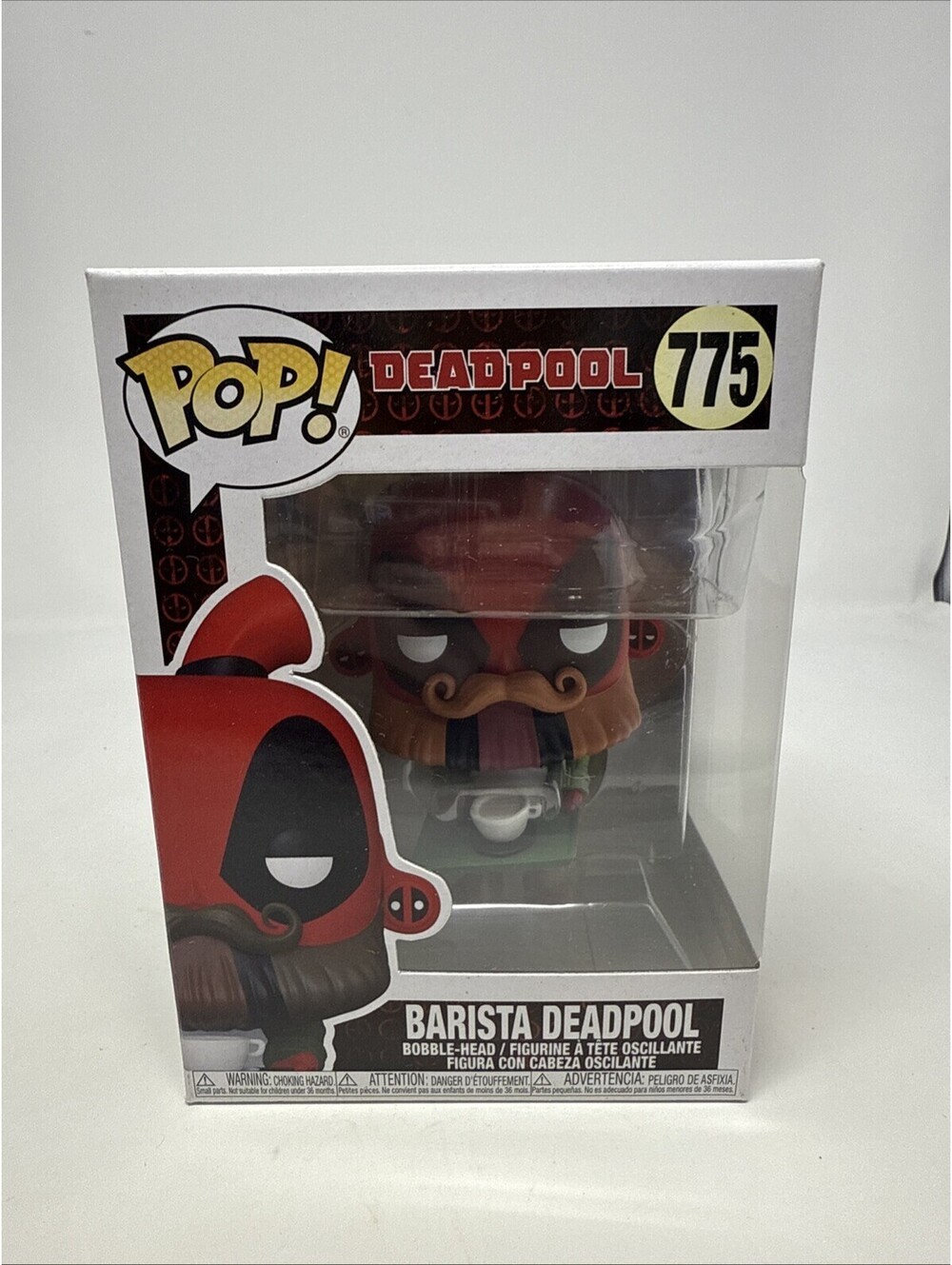 Funko Pop! Barista Deadpool Marvel Comics #775